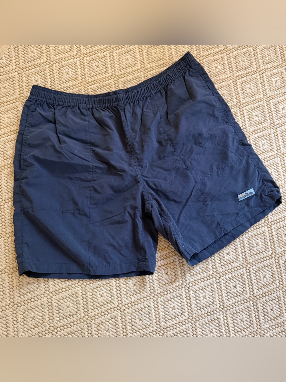 Orvis Men's Navy Swim Trunks, 7” Inseam, Large